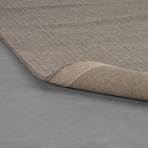 LABEL51 Vloerkleed Wolly - Grijs Wol - 230x160x1cm