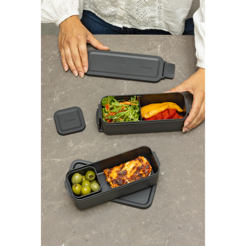 Brabantia Make & Take Bento Lunchbox Hoog - Dark Grey