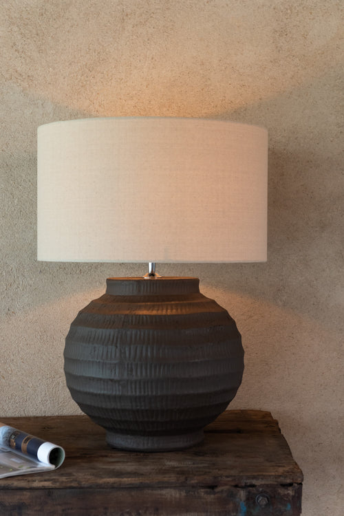 J-Line lamp - terracotta - bruin