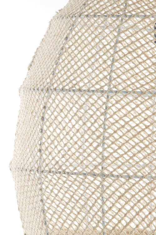 Light & Living hanglamp MAKASSAR - Ø42x42cm - wit