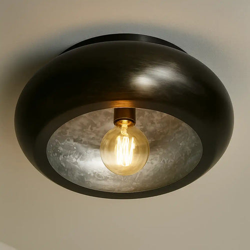 Ylumen plafondlamp Sky - 1 lichts - 42  x 18   cm - zwart