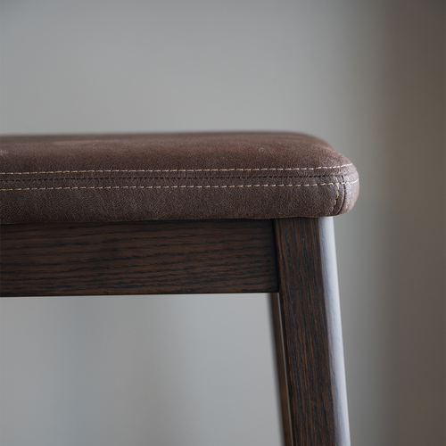 Rowico Home Livermore Houten Barkruk Donkerbruin - 68 cm