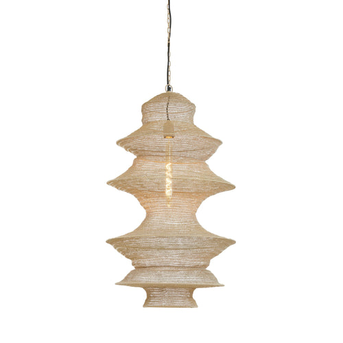 Light & Living hanglamp Nakisha - bruin - Ø48cm - vtwonen shop