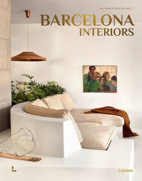 New-Mags koffietafelboek Barcelona Interiors - beige - 22.5 x 2.7 x 28.5 - vtwonen shop