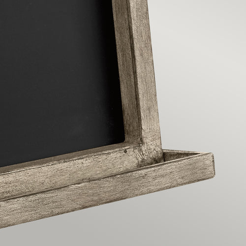 Elstead Chalkboard Sconce - Krijtbord wandlamp, verweerd zink