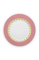 Pip Studio La Majorelle Dinerborden - Servies - Set van 2 borden - Roze - 26.5cm - vtwonen shop