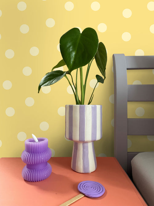 ESTAhome behang stippen geel - 50 x 900 cm - 131578 - vtwonen shop