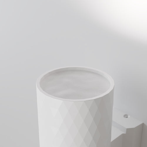 Maytoni Outdoor - Wandlamp Bowery - Wit - Ø6,5 - vtwonen shop