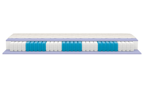 Vitality Pur - Flex Comfort Matras - 7-zone pocketvering & HR koudschuim - 90x200cm