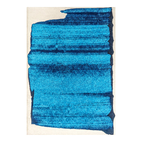 Louis De Poortere vloerkleed Diva Blue - blauw - 170x240cm