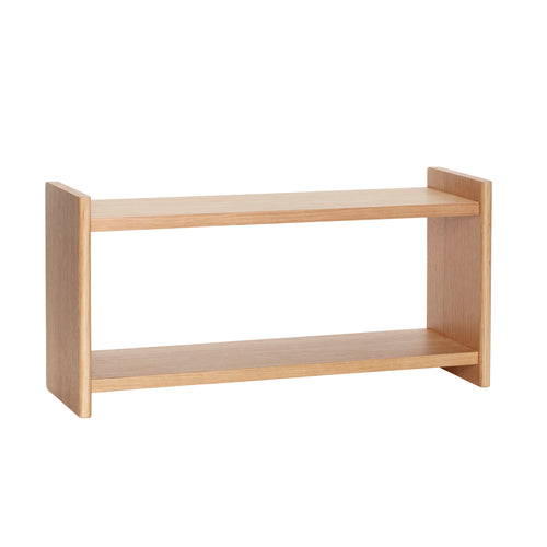 Hübsch plank Less - mdf/eik fineer - 62x20xh30cm