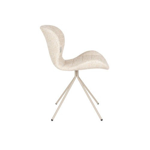 Zuiver OMG Eetkamerstoelen Beige - Set van 2
