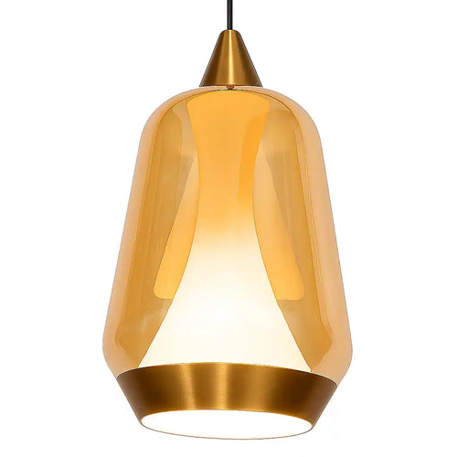 Highlight hanglamp Tromba - 3 lichts - 22  x 155   cm - amber zwart - vtwonen shop