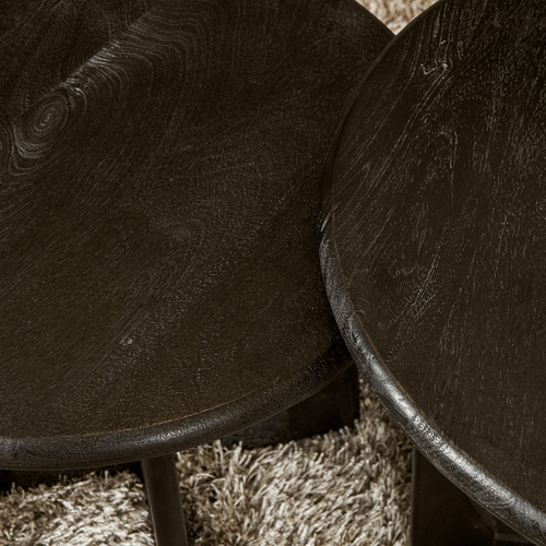 Starfurn  salontafel Lou - zwart - 60x60x45cm - vtwonen shop