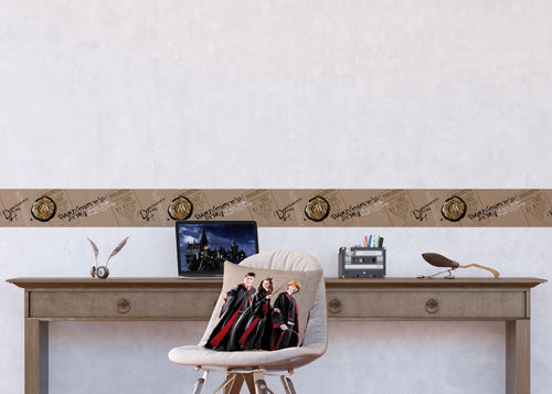 Sanders & Sanders zelfklevende behangrand Harry Potter beige - 500 x 13.8 cm - 601324