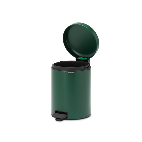 Brabantia NewIcon Pedaalemmer, 5 liter, kunststof binnenemmer - Pine Green