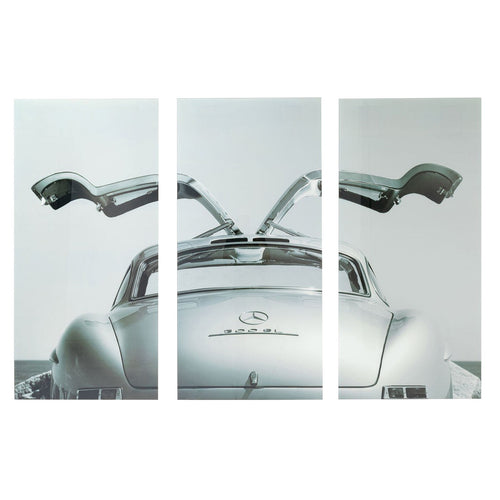 Kare Design Wandfoto Triptychon Oldtimer Back 160x240cm
