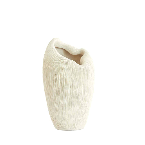 Light & Living vaas Denisa - wit - 21.5x20.5x36.5cm