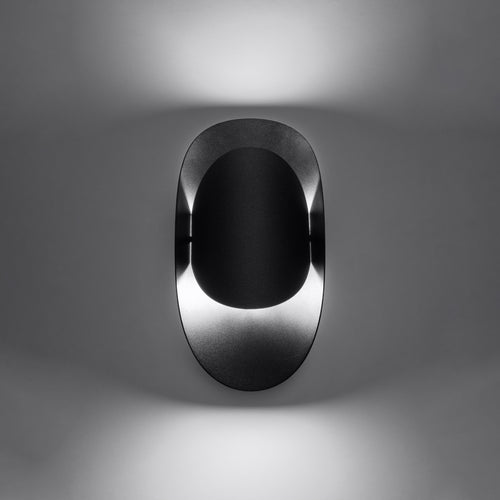 Sollux Lighting Wandlamp TEAR zwart - 13x10x30cm