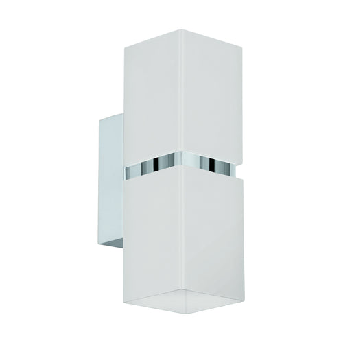 EGLO wandlamp Passa - led - 5.5 cm - wit/chroom - vtwonen shop