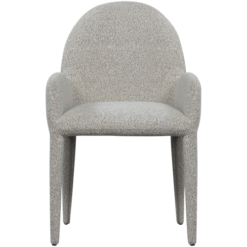 vtwonen eetkamerstoel met armleuning Elegance - Grijs - 83x54x57