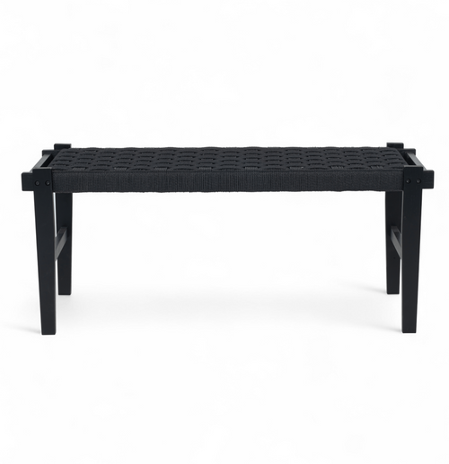 Furnhouse bankje Nobel - Zwart - 38x110x47