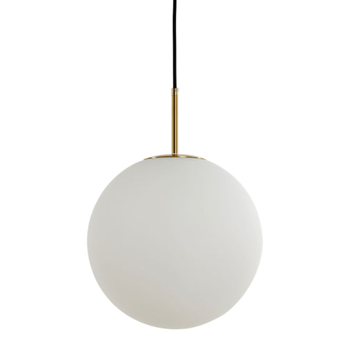 Light & Living hanglamp Medina - wit - Ø40cm - vtwonen shop