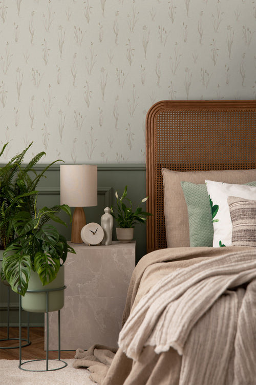 Borastapeter behang bladeren beige - 53 cm x 10.05 m - 661046 - vtwonen shop