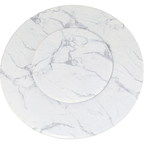 Kare Design Eettafel Lucia Ø135cm wit en goud