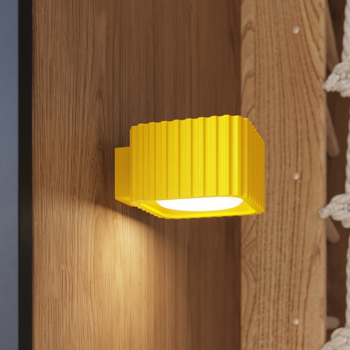 Sollux Lighting Plafondlamp RIFF 2 geel Gx53 - 20,5x10x8cm