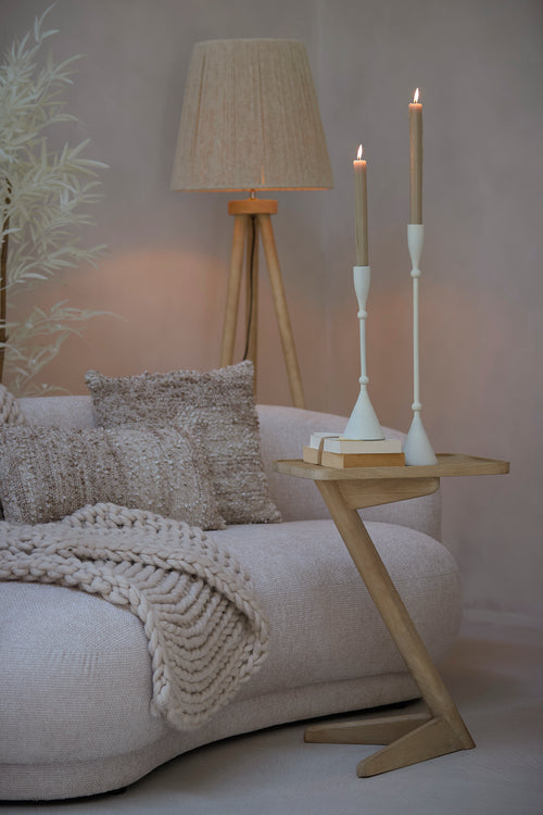 Light & Living bijzettafel QIANO - 45x42x63cm - bruin - vtwonen shop