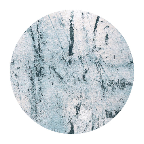 Louis De Poortere binnen & buiten machinewasbaar vloerkleed Mad Men Sol van 40% gerecycled PET - blauw - 140x140cm