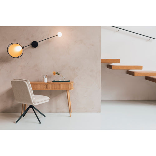 Zuiver Sirius Wandlamp - Zwart - vtwonen shop