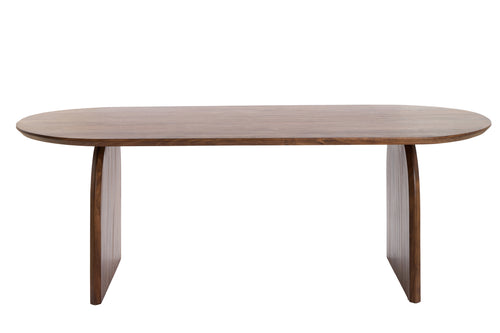 Light & Living eettafel INDORE - 220x100x75cm - bruin