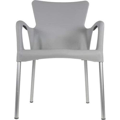 Lesli Living bistrostoel Bella - grijs - 52x55x85cm