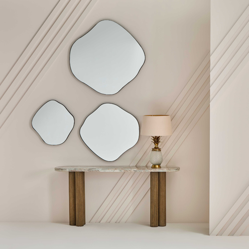 Calicosy - BUREN-console - B77 cm - Blauw 77x165x38 cm