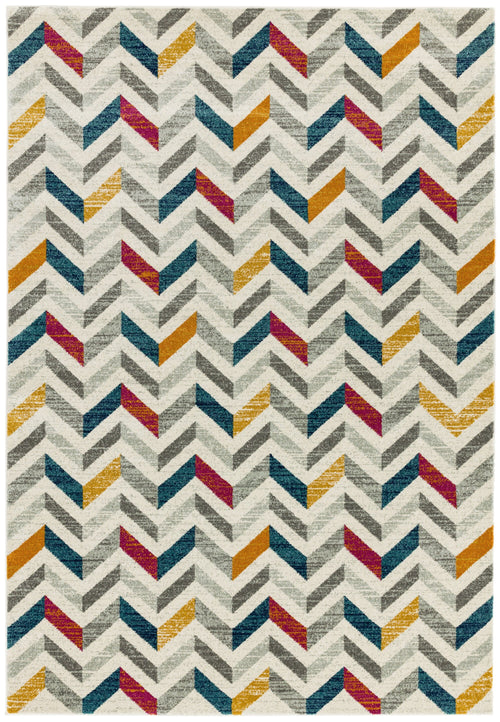 Vloerkleed Easy Living Colt CL06 Chevron Multi 160x230 cm - vtwonen shop