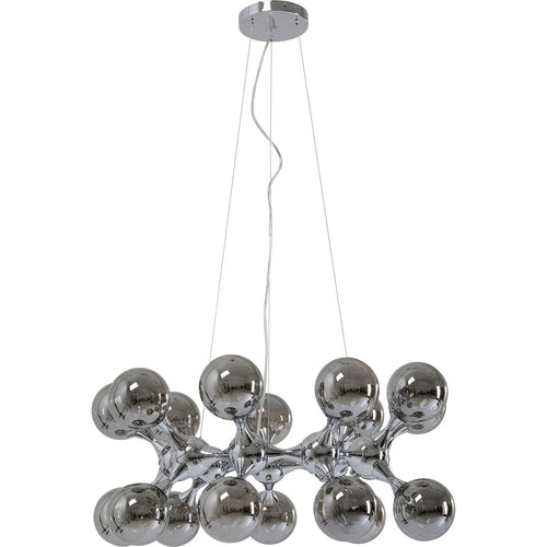 Kare Design Hanglamp Atomic Balls 18 zilver - vtwonen shop