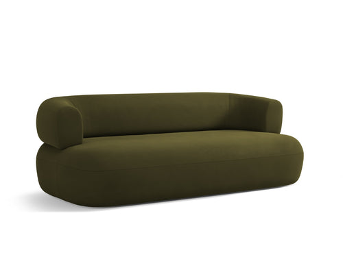 Micadoni Bank Jenny 2-zits, flueel groente - 90x178x73cm