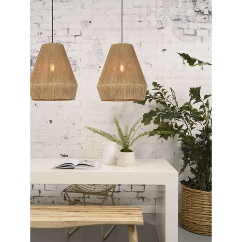 GOOD&MOJO hanglamp Iguazu - bruin - Ø40cm - vtwonen shop