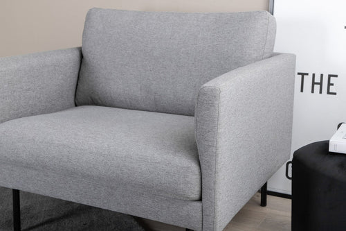 BRAM Fauteuil Rowen - Grijs - vtwonen shop