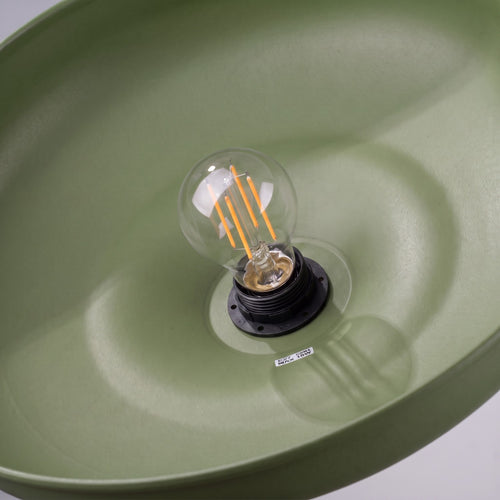 Sollux Lighting Hanglamp GINA olijfgroen - 38x38x74cm