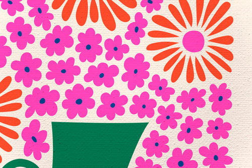 Canvas 60x40 Afdruk Pot