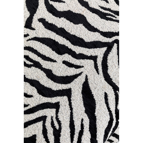 Kare Design Draaikruk Pepino 45x45cm tijger zwart