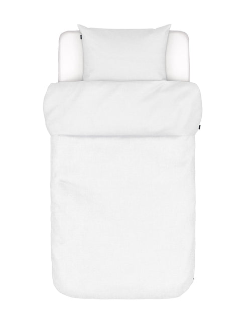 Marc O'Polo Valka dekbedovertrek - Eenpersoons – 140x200/220 cm - Wit