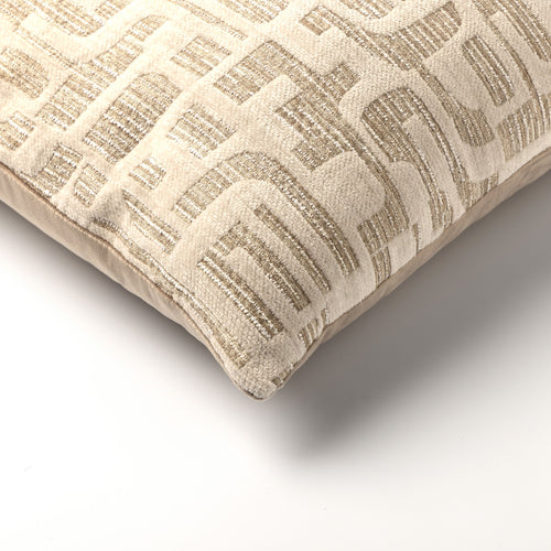 FABIA - sierkussen 45x45 cm - Sesame - bruin, beige