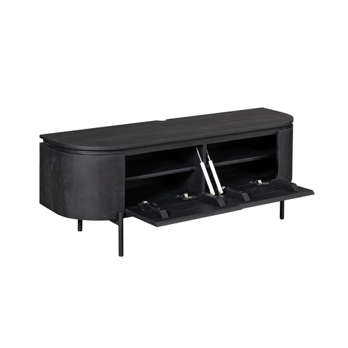 Starfurn - Tv meubel Excellent - Zwart - 35x120x30 cm