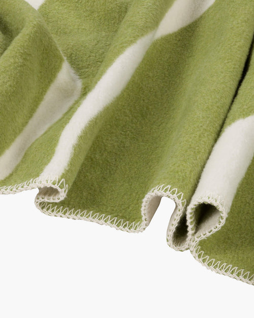 noo.ma FELU Katoenen deken - Matcha Green