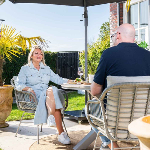 Garden Impressions tuinstoel Lucas - grey sand - vtwonen shop