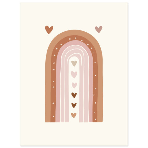 Artfulprints  Pastel rainbow I   poster 30x40 cm - vtwonen shop